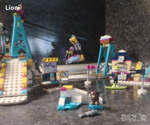 Конструктор LEGO Friends - Лифт в зимния курорт (41324), снимка 8 - Конструктори - 51570250