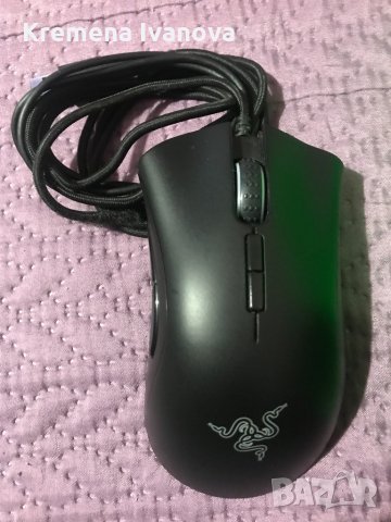 Оптична мишка Razer DeathAdder Elite , снимка 6 - Клавиатури и мишки - 34674742