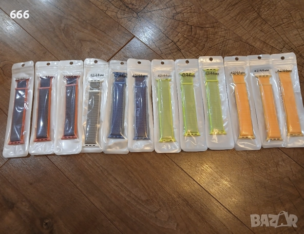 Велкро текстилни каишки за Apple Watch 42-44mm