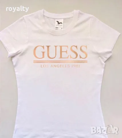 Guess дамски тениски Различни дизайни , снимка 5 - Тениски - 49626098