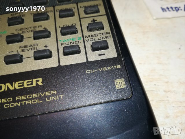 PIONEER CU-VSX118 AUDIO RECEIVER REMOTE 2910211936, снимка 12 - Други - 34619861