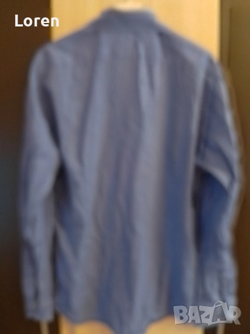 Синя мъжка риза, снимка 12 - Ризи - 49541675