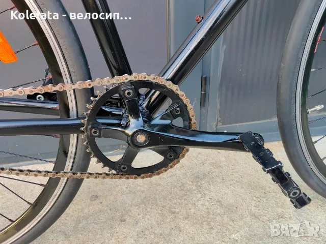 28" Fixie INC, размер 53, алуминиев фикси велосипед, снимка 10 - Велосипеди - 56060527