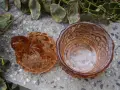 СТАРА СТЪКЛЕНА БОНБОНИЕРА ЗАХАРНИЦА ДЖУДЖЕ, снимка 7