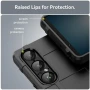 Sony Xperia 1 VII Удароустойчив Калъф Grid TPU и Протектор, снимка 8