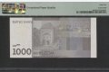 KYRGYZSTAN 🇰🇬 1000 SOM 2016 год. PMG 65, снимка 3