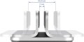 Алуминиева вертикална стойка за лаптоп NOVA WAVE, Стилна и здрава, снимка 2