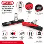 Гумички за V-Brake спирачки ELVEDES, Двукомпонентни, Черно-червени, 72 мм, Комплект, снимка 8