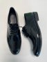 Мъжки обувки от естествена кожа - Черни - 43, снимка 1 - Официални обувки - 41541875