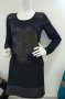 Нова черна рокля , снимка 1 - Рокли - 35985301