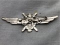 рядък военен нагръден знак Бомбардировач 2-ри клас - летец, пилот, авиатор, снимка 4