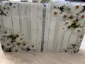 Столове 4 броя комплект и стъклена маса, снимка 17