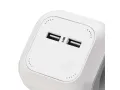 НОВИ! Разклонител куб Emos 4 гнезда 2xUSB 3680W 16A 1.9м с държач защита за деца , снимка 6