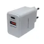 Мрежов адаптер за зареждане 20W с USB-A и USB-C, снимка 1