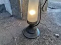 Стара бронзова електрическа лампа,работеща , снимка 2
