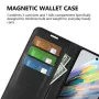 ZTE Blade A75 4G Litchi Texture Wallet Калъф и Протектор, снимка 9