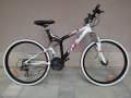 Продавам колела внос от Германия мтв велосипед STR ALPHA 26 цола преден и заден амортисьор диск, снимка 1