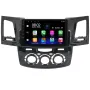 Мултимедия, за Toyota Fortuner Hilux, Двоен дин, Навигация, дисплей, 2 Дин, плеър 9“ екран, Android, снимка 1