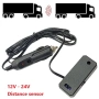 Сензор за дистанция Automat- сигнализиращ датчик, 12-24V, Черен, снимка 1