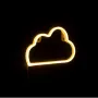 LED неоново осветление с USB, Oблак, 29.5x18.3x1.5cm, снимка 2