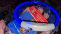 Led USB нашийник за кучета ,налични 2 цвята син и червен, снимка 12
