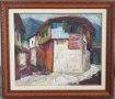 Данаил Дечев 1891-1962 Възрожденска къща с.Белово маслени бои, снимка 1 - Картини - 42065927