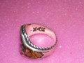 KAR 925 ПИРАТСКИ АВТОРСКИ ЕМАЙЛИРАН СРЕБЪРЕН ПРЪСТЕН СРЕБРО 925 РЪЧНА МАЙСТОРСКА АРТ ИЗРАБОТКА 43080, снимка 8
