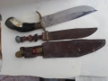 Стари Костенец ловен, Габровски ножове нож български и немски Solingen , снимка 16