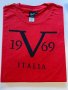 Мъжка тениска 19V69 Italia Rayan Red by Versace 19.69 Mens T-Shirt блуза с къс ръкав , снимка 4