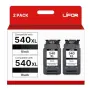 Два черни мастилени патрона LIFOR PG-540XL за Canon Pixma, снимка 2