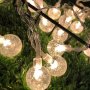 10м 80бр. LED сфери - на батерии - декорация - осветление лента, снимка 4