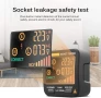 Домакински интелигентен тестер за контакти на RCD с  LCD дисплей, снимка 4