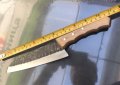 Турция- ловен,ръчно кован нож кожен калъф, 150х275 мм, снимка 3