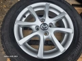 Лети джанти 15ки 4х100 Mazda + зимни гуми 185/65/15 Vredestein, снимка 5