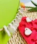 10 плоски сърца сърце с дупка висулка силиконов молд форма фондан шоколад гипс смола бижу таг декор, снимка 9