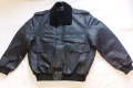 Пилотско Авиаторско кожено яке бомбър, тип МА-1, А-2, В-3, G-1, снимка 4