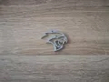 Hellcat лого сребриста емблема дясна, снимка 1