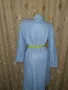 L/2XL Халат от светло син мек полар @, снимка 6