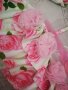 Бански костюми за момичета с розови цветя и къдрички размери  4,6,8,10,12 години, снимка 4