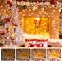 THKFUL Външни коледни приказни светлини, 50 метра 300LED, снимка 5
