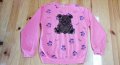 Мека памучна  блуза с обръщащи пайети, снимка 1 - Детски комплекти - 42377449