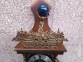 ПРОДАДЕН Оригинален стар холандски стенен часовник Zaanse АTLAS, снимка 7