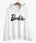 ДЕТСКИ и ДАМСКИ суичъри Hoodie БАРБИ / BARBIE - 5 ЦВЯТА!, снимка 5