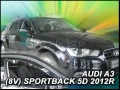 Ветробрани за AUDI A3 Sportback (2012-2020) 5 врати - 4бр. предни и задни Неко, снимка 1