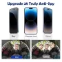 Privacy протектор за iPhone 11/12/13/14/15 PLUS, PRO и PRO MAX, снимка 3