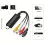 Външна USB карта за заснемане на видео и аудио - S Video / Композитен към USB, VHS цифров конвертор, снимка 2
