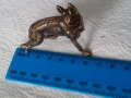 Бронзова фигурка на куче 52774, снимка 4