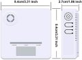 Нов Алармен детектор за въглероден оксид Аларма CO за дом офис на батерии, снимка 6
