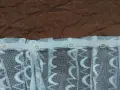 Голямо Бяло Перде 280 / 250 см. + Перде 230 / 70 см., снимка 2