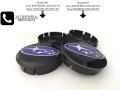 Капачки за джанти Subaru Volvo Mercedes Ford Kia 52/55 55/60 , снимка 6